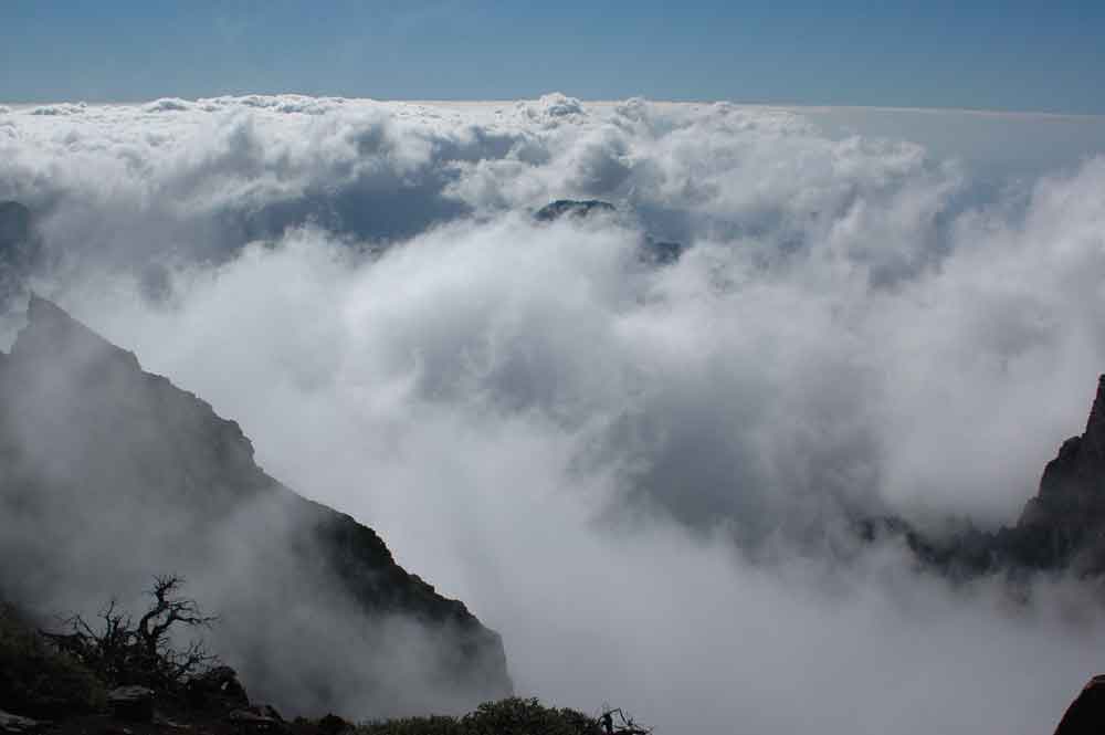 27 - La Palma, caldera de Taburiente desde el Roque de los Muchachos, 2426m.